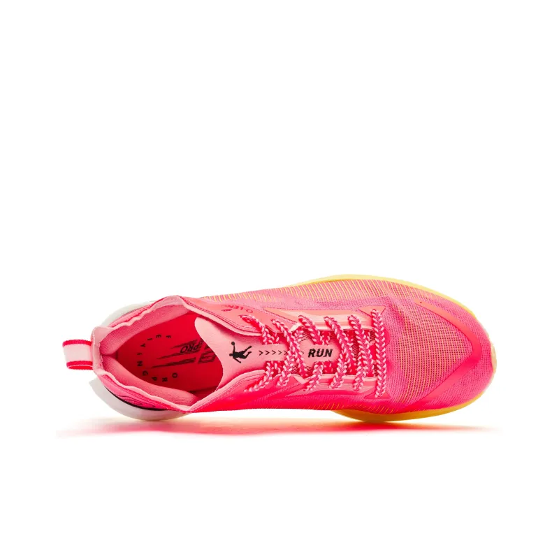 QIAODAN Flying Shadow PRO Cushioning Anti-Slip And Wear-Resistant Low-Top Running Shoes Men's Pink Primulin-3