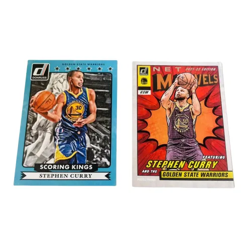 PANINI Stephen Curry Warriors Durex Oil Painting Durex Marvel Star Player Cards Card Access Pass Sports Cards 2 Pcs