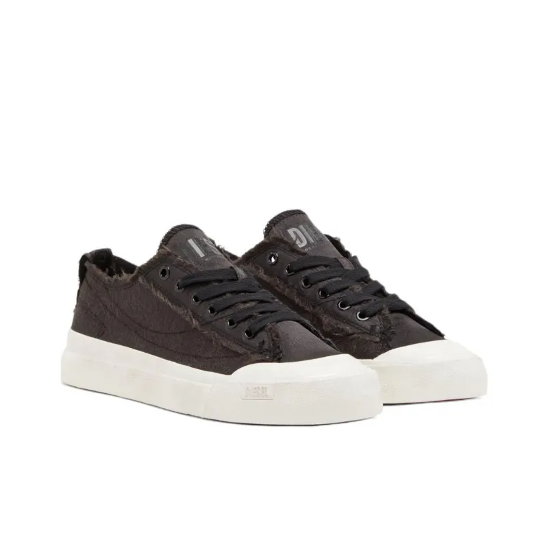 DIESEL S Athos Low Top Skateboard Shoes Women's Black-2