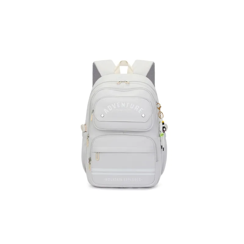 Natural Fish Oxford Backpack Regular Blue Purple Black Pink Gray-5