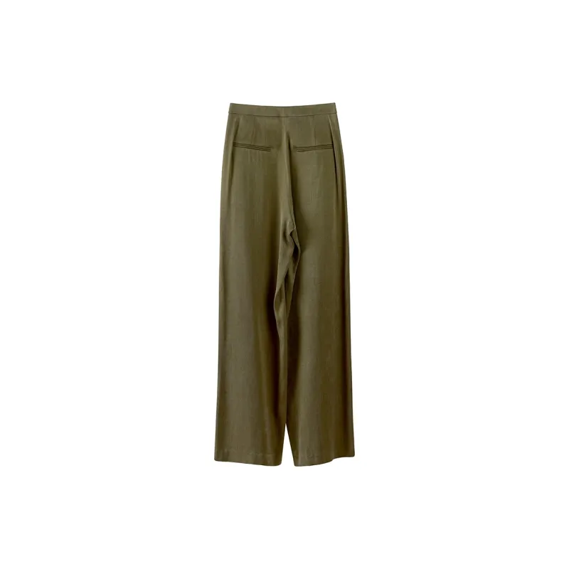 NancyCavally Casual Pants Women's Green-1