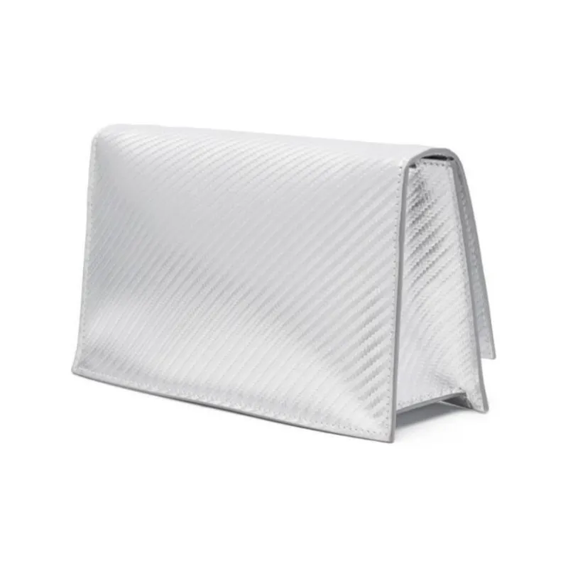 COPERNI Calfskin Shoulder Bag Crossbody Bag Mini Women's Silver-1