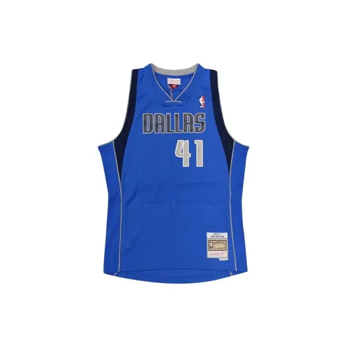 Mitchell Ness Basketball Jerseys Unisex Blue