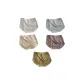 5 Pcs Pack[White+Blue+Skin+Purple+Yellow]
