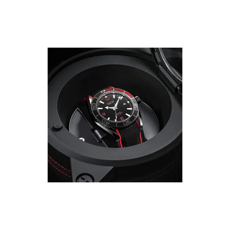 ROCOS Wind Style Collection Automatic Mechanical Movement Silicone Strap Watch Men's Watches Silver Dial-16