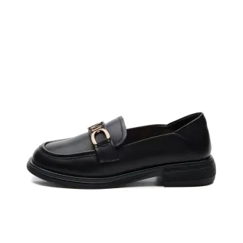 CAIHEE Loafers Women's Black/Ecru