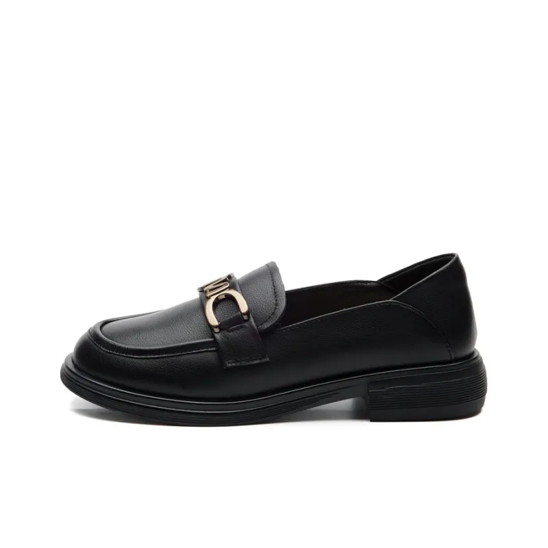 CAIHEE Loafers Women's Black/Ecru-0