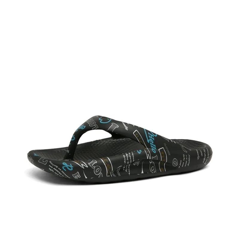 CariteSport EVA Quiet Odor Resistant Abrasion Resistant Slip Resistant Flip Flops Unisex-1