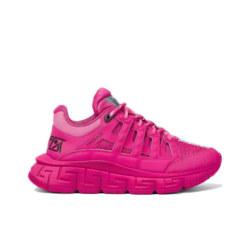 VERSACE Trigreca Fuchsia Black Women's-1