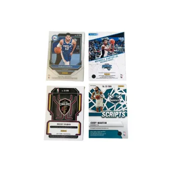 PANINI Harris Carter Rubio Martin Signature 4 Piece Combination Player Card Access Pass Sports Cards 4 Pcs