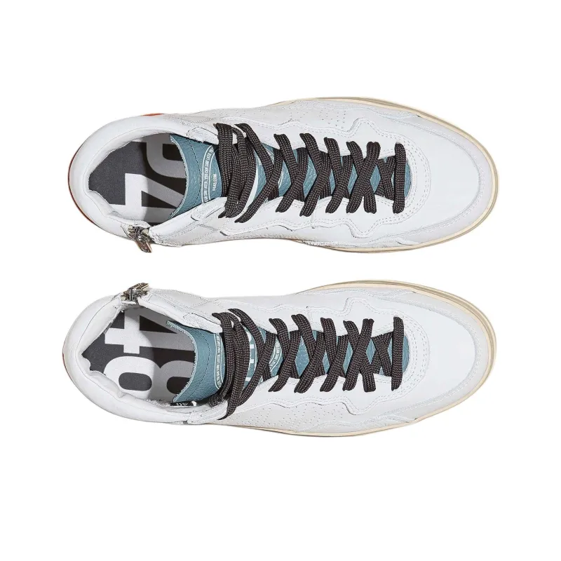 P448 Bali Hi Mistral Skateboard Shoes Women's White-2