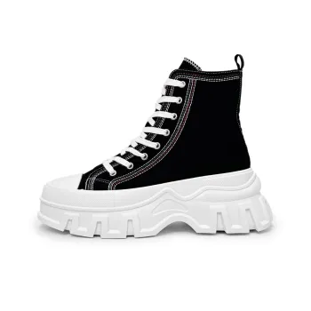 SLNU 3 Anti Slip Wear Resistant High Top Canvas Shoes Unisex