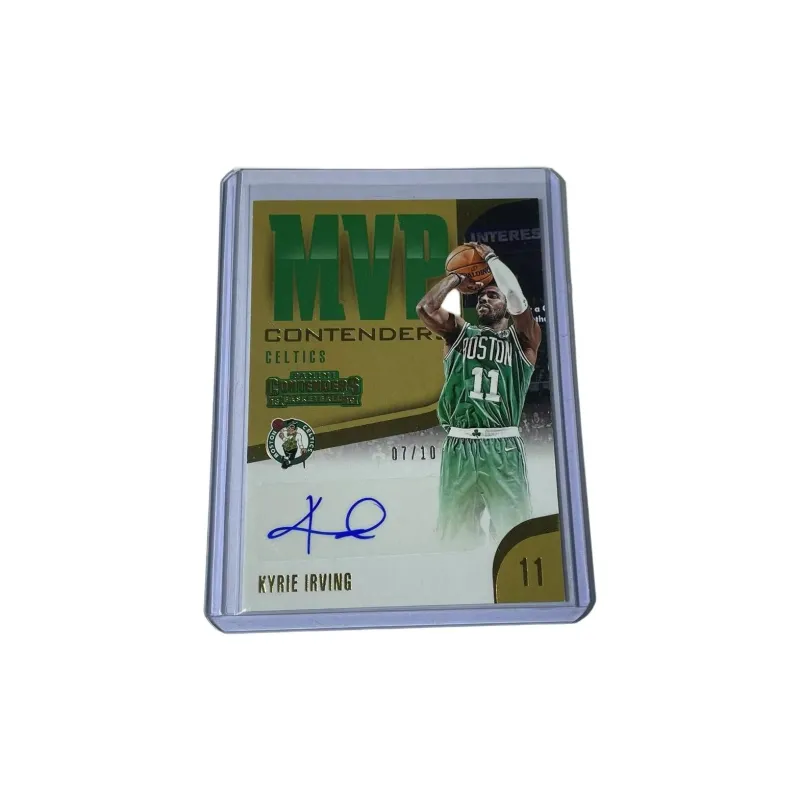 PANINI Irving 2018/2019 Ball Game Ticket Collection MVP Gold Sign 07/10 Player Card Product Access Sports Cards 1 Pc-0