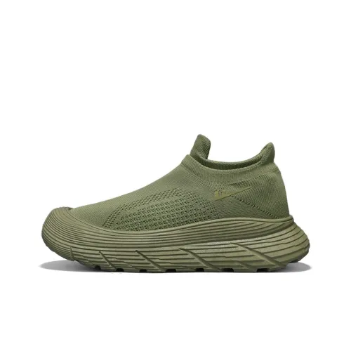 Warrior Cushioning Coverage Wear Resistant Lightweight Breathable Slip Resistant Low Top Casual Shoes Men's Army Green