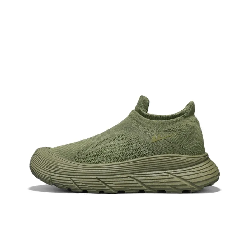 Warrior Cushioning Coverage Wear Resistant Lightweight Breathable Slip Resistant Low Top Casual Shoes Men's Army Green-0