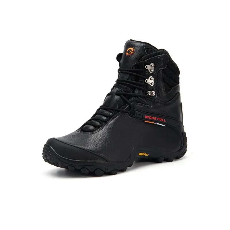 MODE FULL Cushioning Anti Slip Wear Resistant Water Resistant Supportive Impact Resistant High Top Hiking Shoes Women's-1