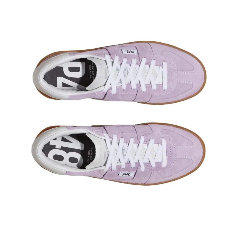 P448 Monza Lilac Low-Top Skateboard Shoes Women's Purple-2