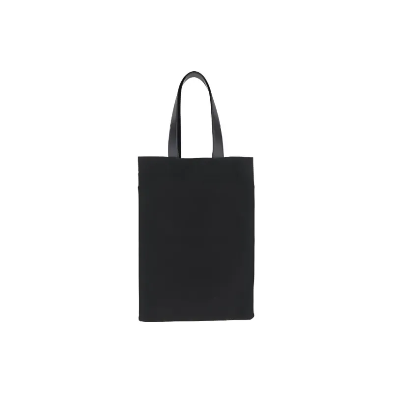 JIL SANDER Logo Printed Large Flat Shopper Bag-2