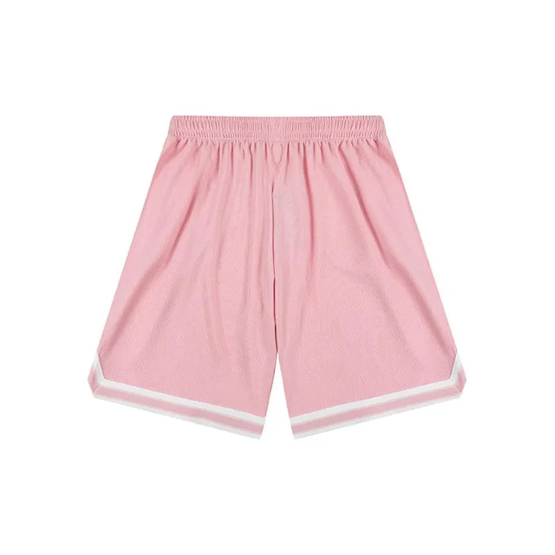 QIAODAN Basketball Shorts Unisex Blossom Honey Powder-1