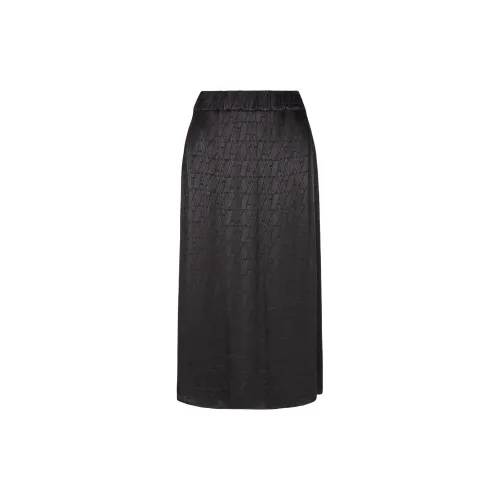 ARMANI EXCHANGE Casual Long Skirts Women's Black