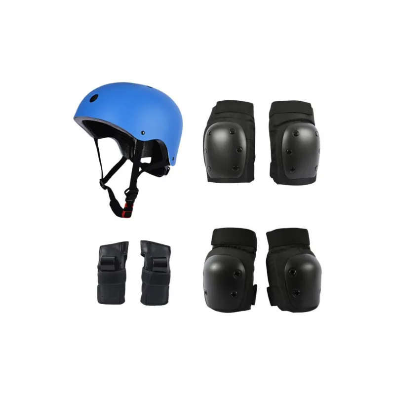 A Leopard Skateboard Protective Gear Sets Black Unisex-8