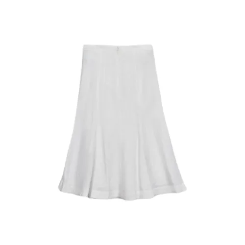 CLUB MONACO Casual Long Skirts Women's White