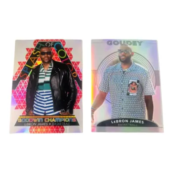 UPPER DECK LeBron James Goodwin Refringence Player Card Product Access Sports Cards 2 Pcs