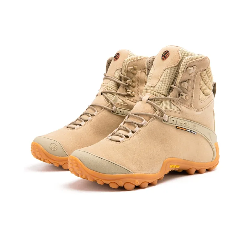 MODE FULL Cushioning Anti Slip Wear Resistant Water Resistant Supportive Impact Resistant High Top Hiking Shoes Women's-7