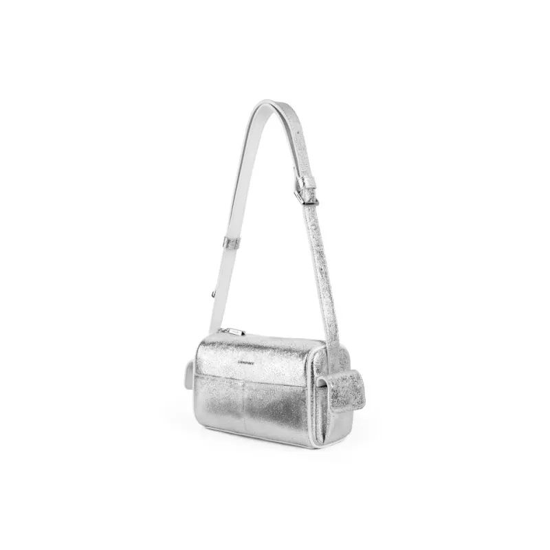 INJOYLIFE Crossbody Bags Crackle Silver-1