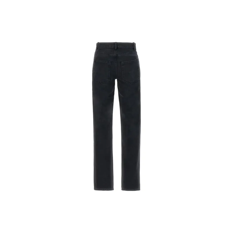 Ann Demeulemeester Drawstring Detailed Denim Jeans-1