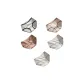 5 Pcs Set (Black+White+Skin+Cameo Brown+White+White)