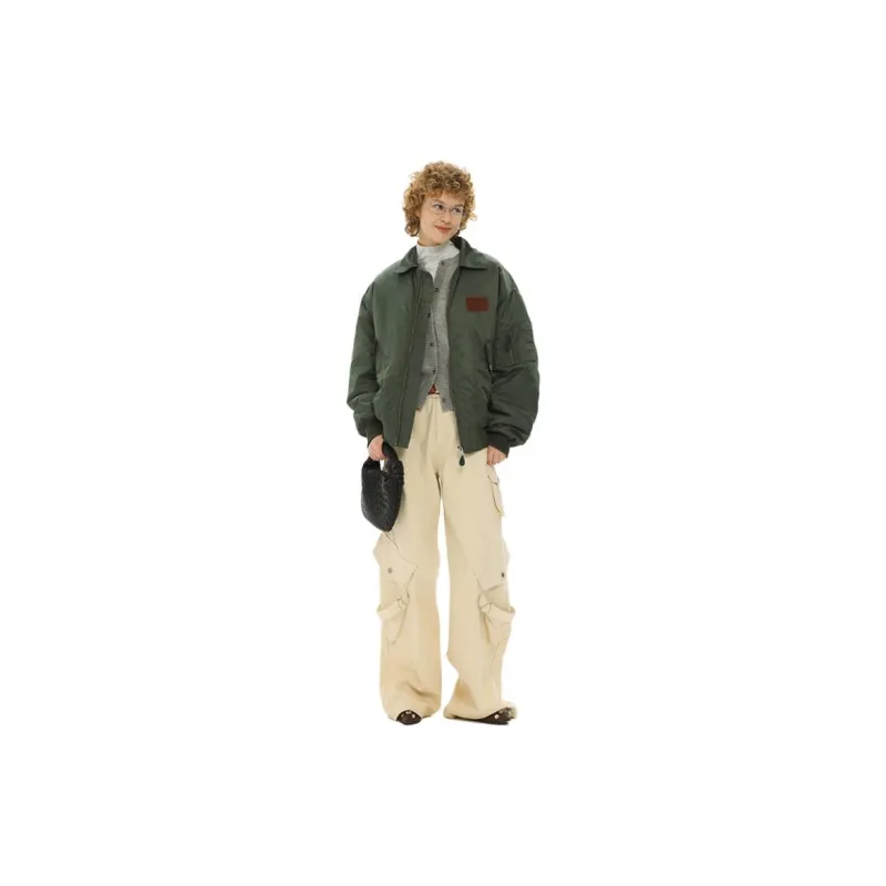 UNVESNO Jacket Unisex Army Green-0