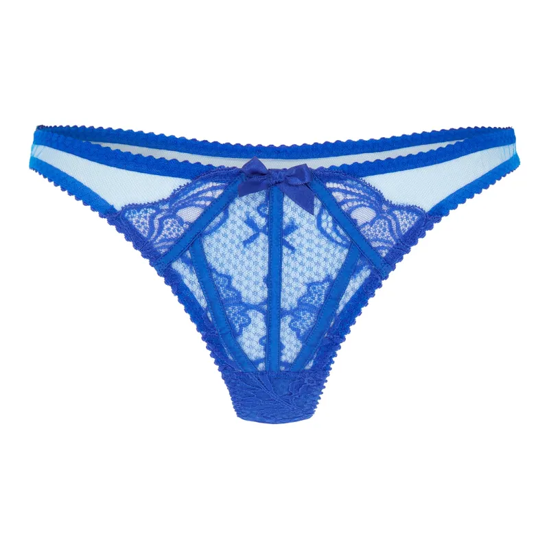 Agent Provocateur Rozlyn Series Underpants Women's 1 Pack Cobalt Blue-1
