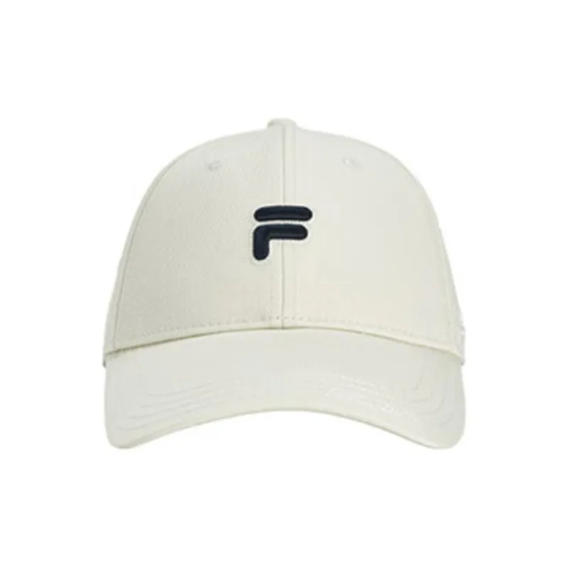 FILA FUSION Cotton Baseball Caps Unisex White-1