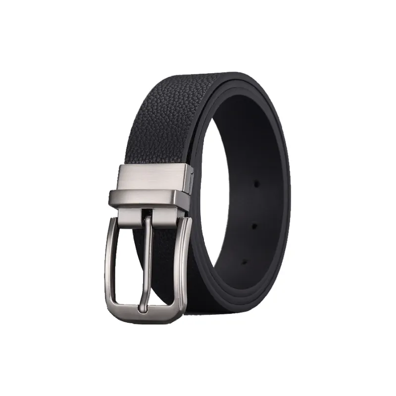 ASTAR HADES Business Comfortable Double Sided Comfortable Premium Feel Leather Belts Men's 3.7cm-1