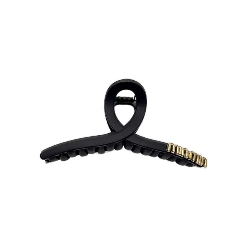 Left Europe Acrylic Hair Clips Women's-0