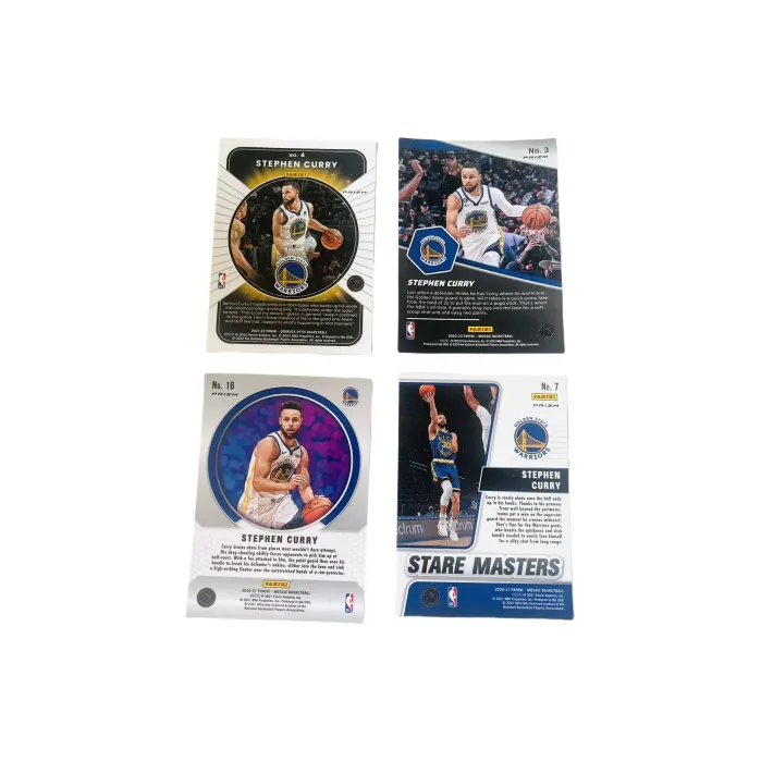 PANINI Warriors Curry Teca Refringence 4 Piece Combination Player Card Product Access Sports Cards 4 Pcs-1