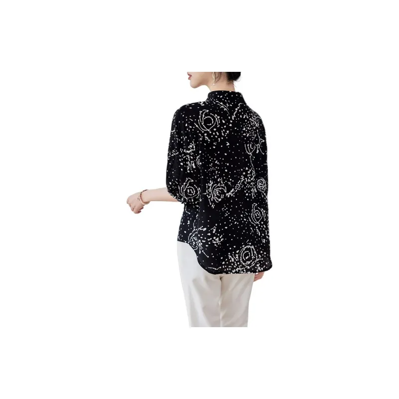 To The West Shirt Women's Starry Sky Rose-1