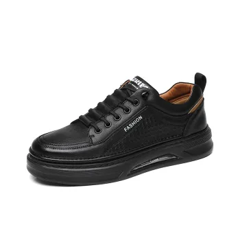 Bindu Casual Shoes Men Low Top Black/White