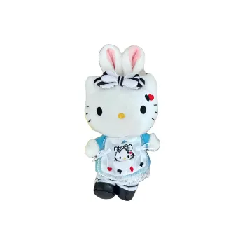 Sanrio Hello Kitty 50th Anniversary Limited 2010 Alice Dolls Plush Pendant Small Size Tall