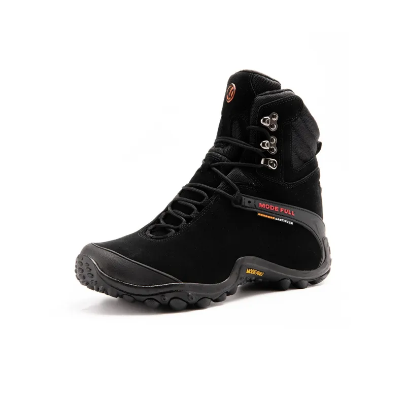MODE FULL Cushioning Anti Slip Wear Resistant Water Resistant Supportive Impact Resistant High Top Hiking Shoes Men's-3