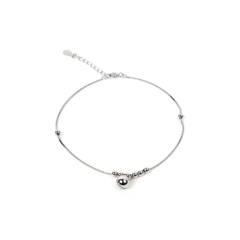 LINKY Laboratory S925 Silver Anklets Women's