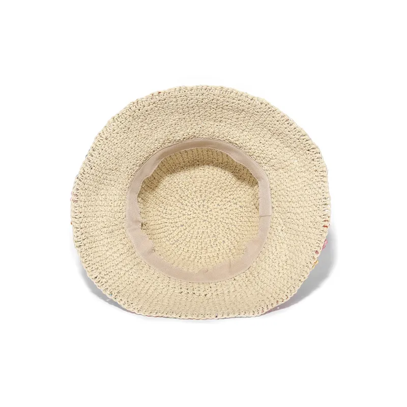Clect Paper Reed Sun Protection Hats Women's-2