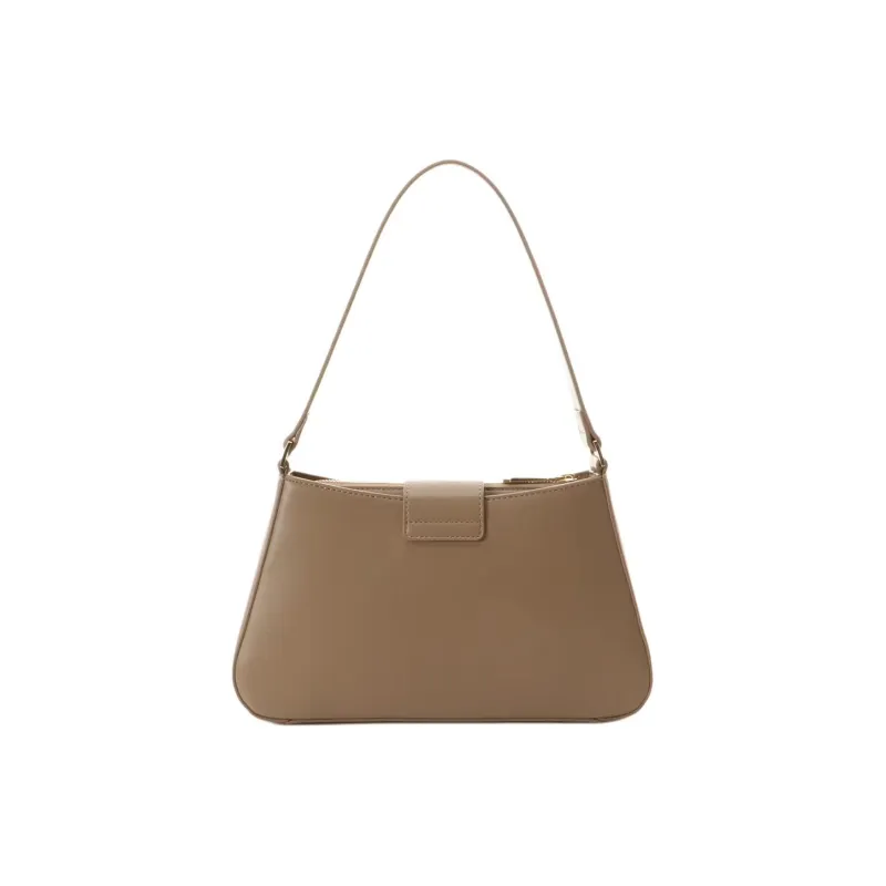 SAMANTHA THAVASA Synthetic Leather One Shoulder Handbags Large Size Women's Plain Fabric Color-5