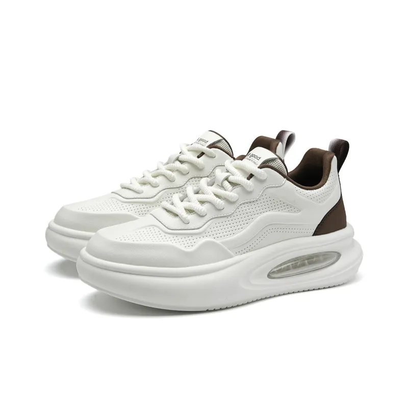HLA Height-Increasing Breathable Fashion Casual Shoes Wear-Resistant Platform Athletic Shoes Men's-8