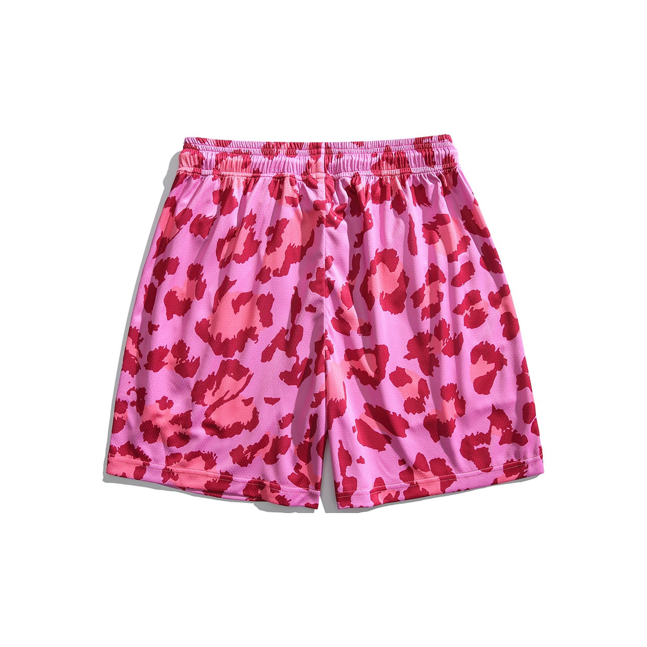 ZONEiD Basketball Shorts Unisex Pink Leopard - Cheap Rcj