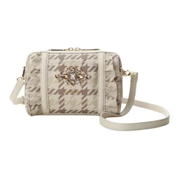 SAMANTHA THAVASA Synthetic Leather Shoulder Bag Women's White
