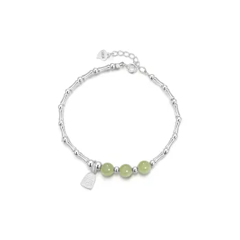 Jodie&Kevin Hetian Jade Bracelets Women's Green Jade