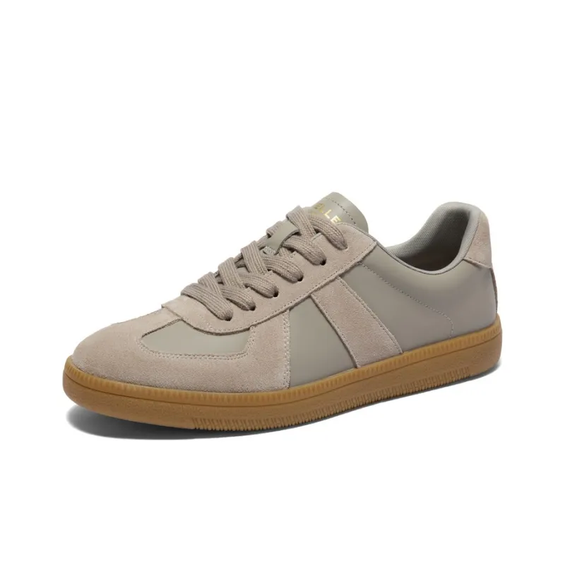 BELLE Slip Resistant, Abrasion Resistant, Lightweight, Breathable Low Top Skateboard Shoes Men's-1
