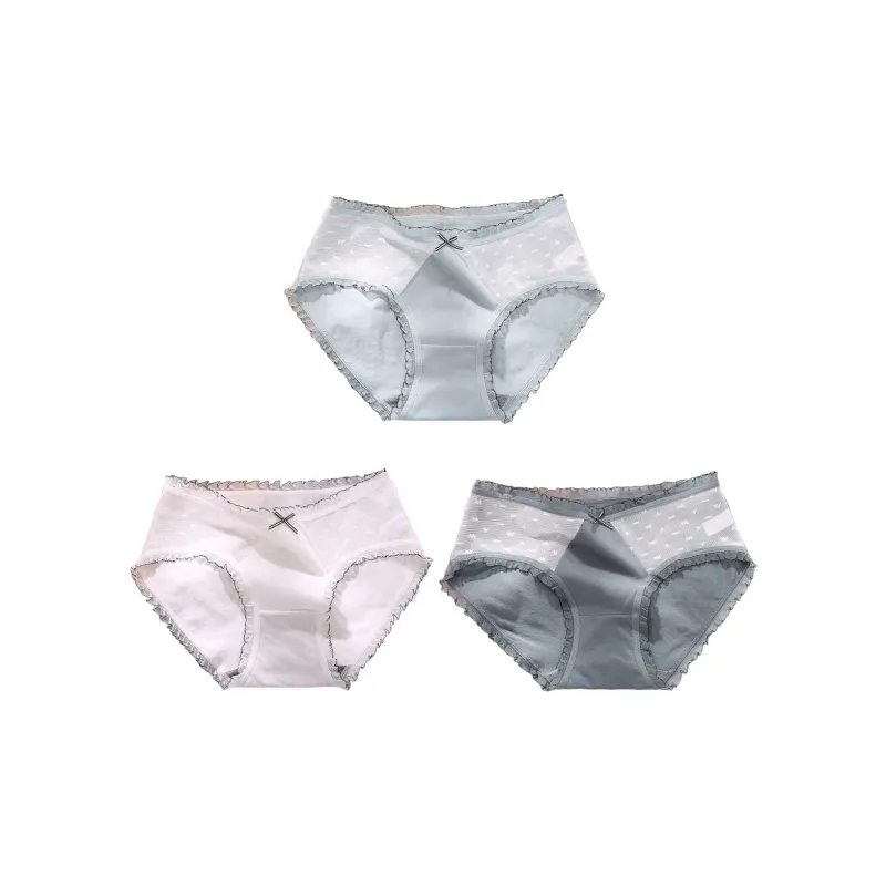 Flowers In Water Underpants Women's 3 Pack-0